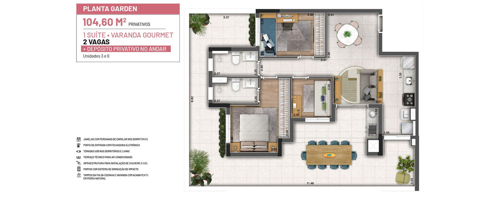 104,60 m²